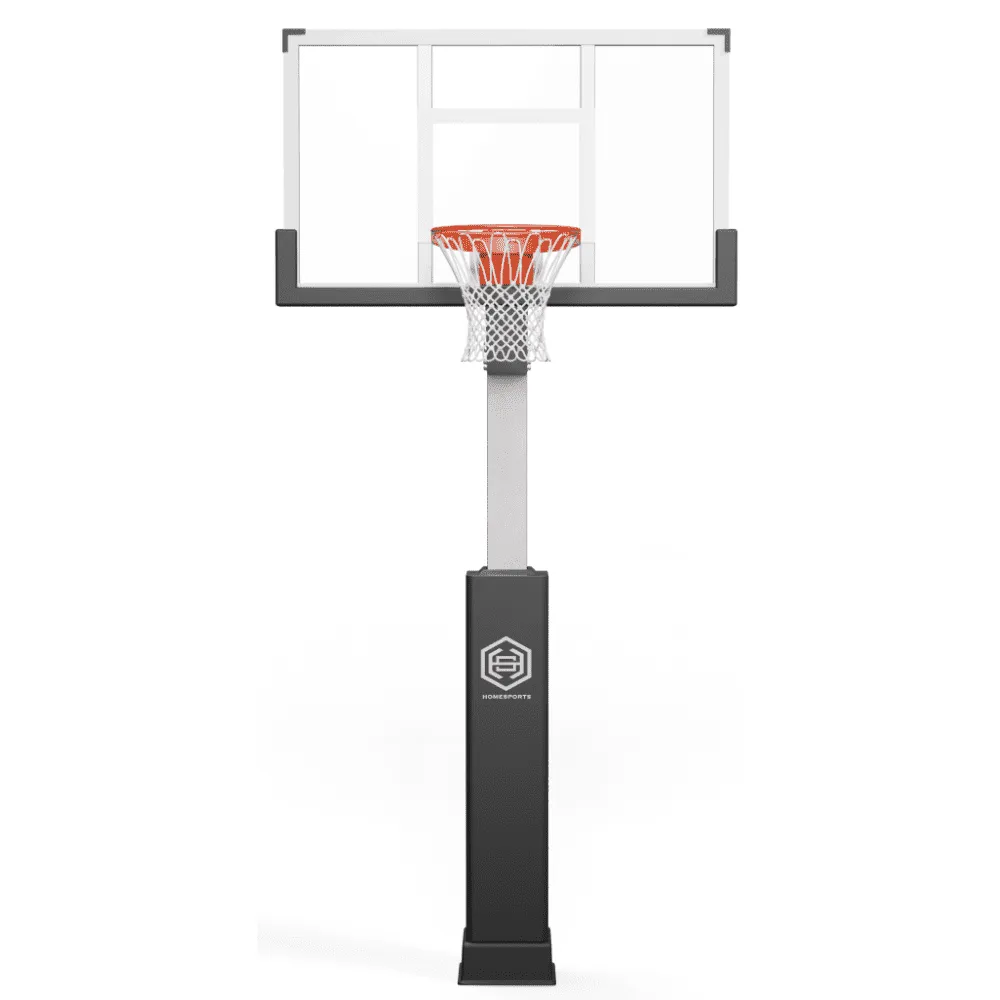 60 Inch In-Ground Basketball Hoop | Adjustable Hoop | Dominator