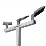 Dominator Basketball Court Light - Full Assembly
